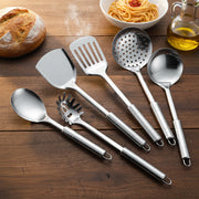 7-Piece Stainless Steel Kitchen Utensil Set with Stand Wholesale