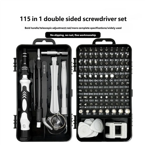 115-in-1 Precision Screwdriver Repair Tool Kit Wholesale