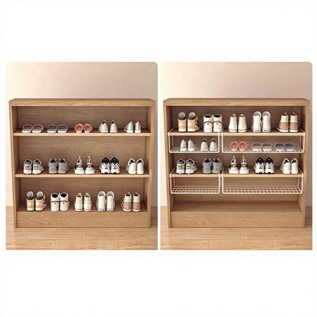 Foldable Adjustable Shoe Rack Organizer for Wholesale