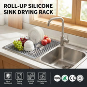 Roll-Up Over-Sink Dish Drying Rack for Wholesale